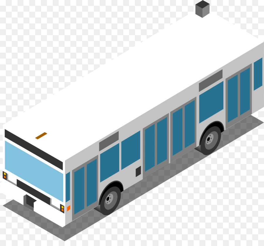 autobus dei cartoni animati - Cartoon autobus materiale