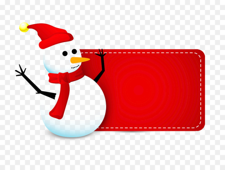 Babbo Natale Pupazzo di neve di Natale Clip art - creativo di natale pupazzo di neve free png