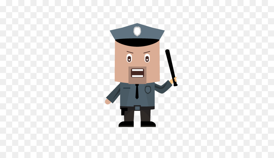 Polizist ICO-Download-Symbol - Cartoon-Polizei