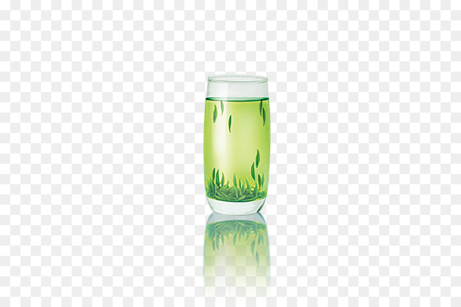 Grüner Tee Glas - grüner Tee