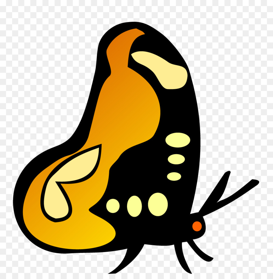 Butterfly Cdr Royalty-free clipart - Vektor-Schmetterling