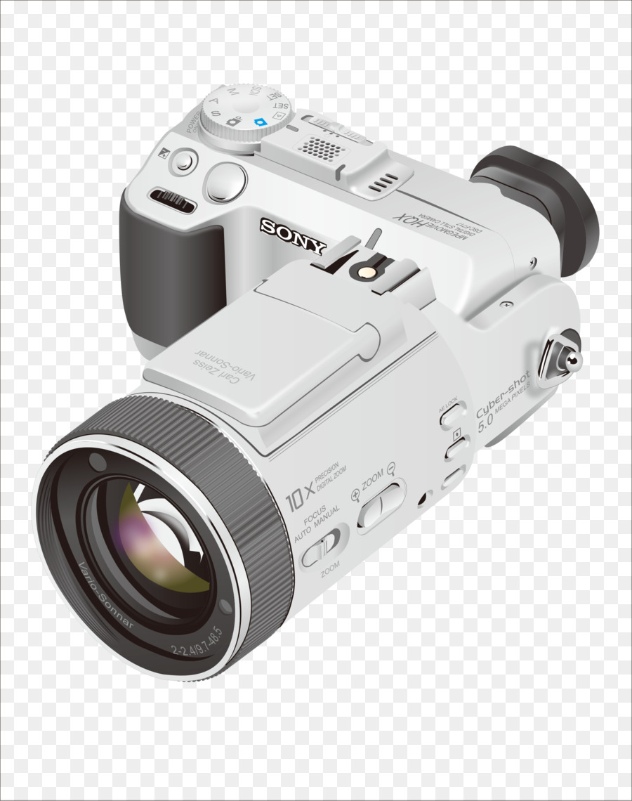 Sony Cyber-shot DSC-F717 Sony Cyber-shot DSC-F828 Sony u03b1 Fotocamera - SONYF717 fotocamera Vettoriale