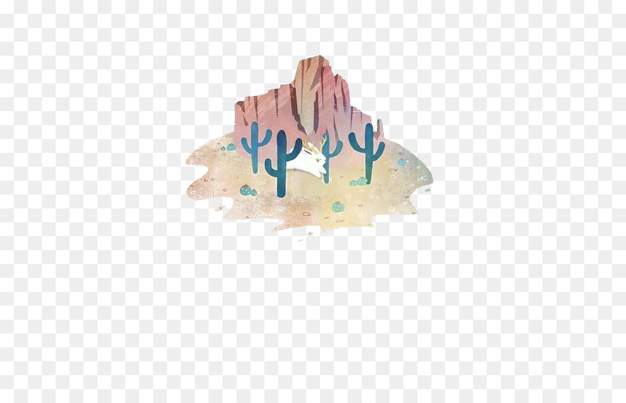 Aquarell-Malerei-Logo Illustration - Aquarell Pflanzen