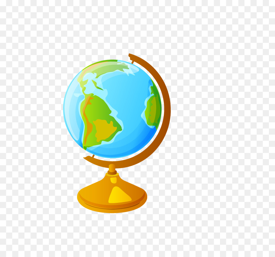 Earth Globe Animation Cartoon - Cartoon blue globe
