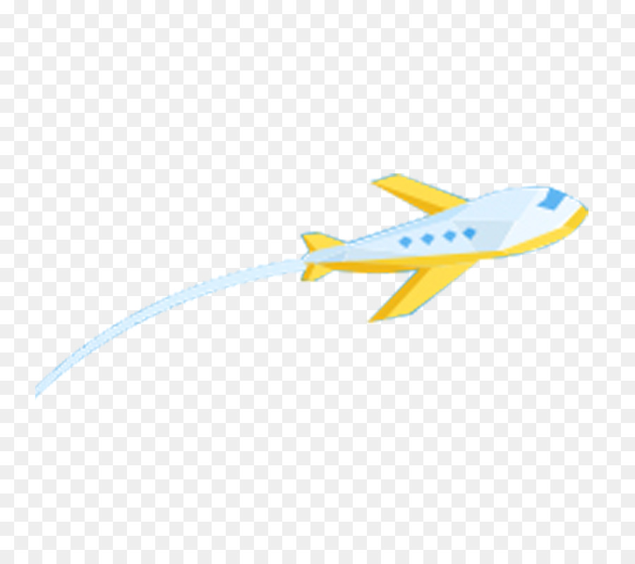 Flugzeug Poster - Cartoon-Flugzeug