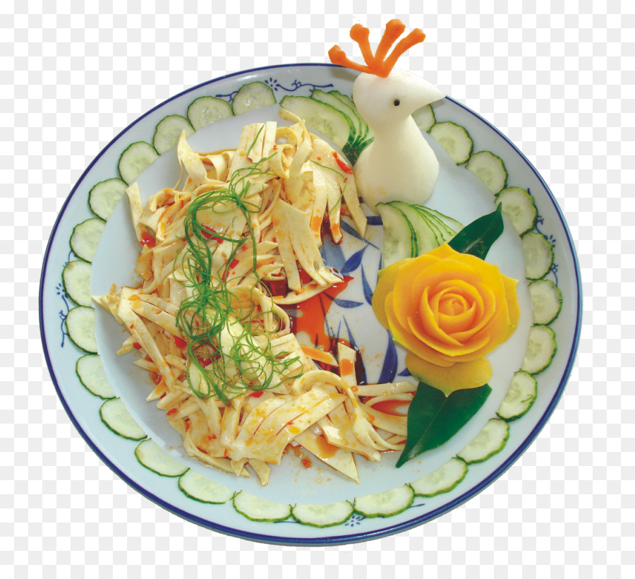 La cucina Thai noodles Cinesi Scaricare - Giallo-throated passero ali