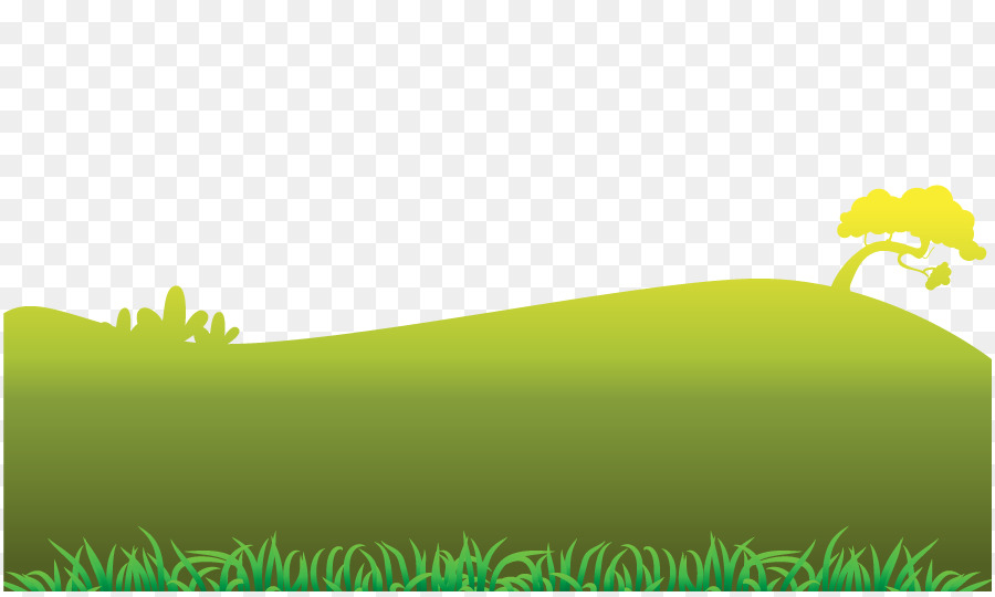 Rasen Grasland-Illustration - Vektor-grüne wiese, gras