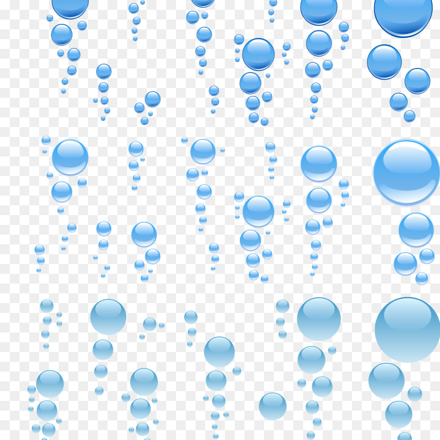 Màu xanh Thả Clip nghệ thuật - giọt nước màu xanh véc tơ