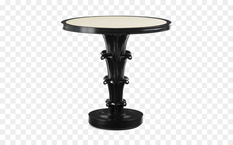 Tavolo tavolino Comodino Mobili - Nero tavolino rotondo