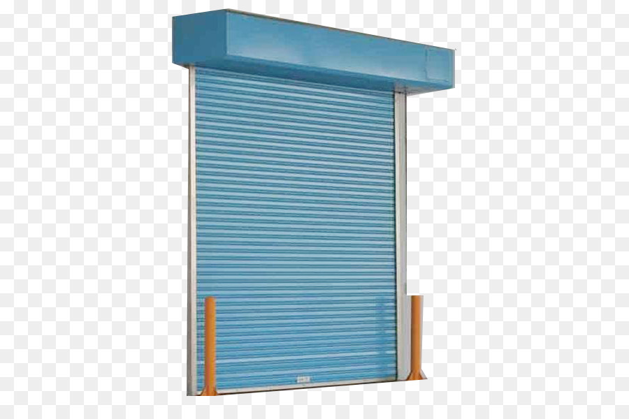 Fensterladen-Tür - Blau material Verschluss Tür material