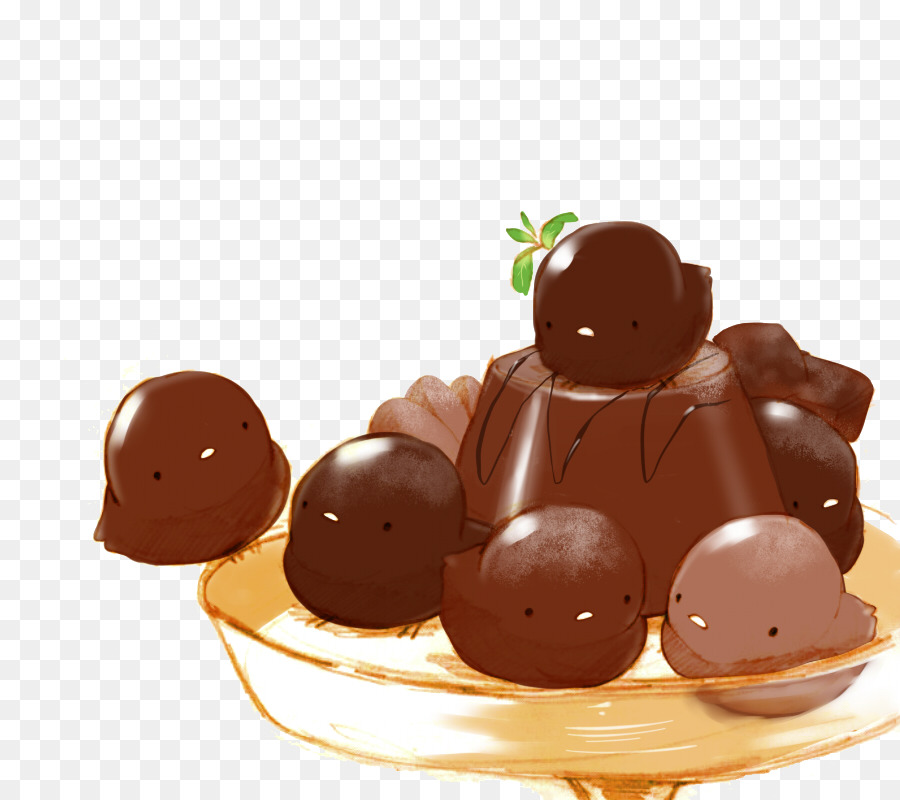 Schokoladen-Milchreis-pudding Gelatin dessert Schokolade Kuchen Masala chai - Schokoladen-pudding-Küken