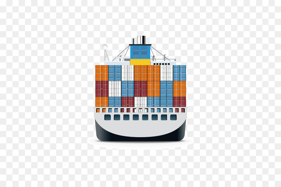 Mover-Fracht-Fracht-transport-Symbol - Vektor Schiff