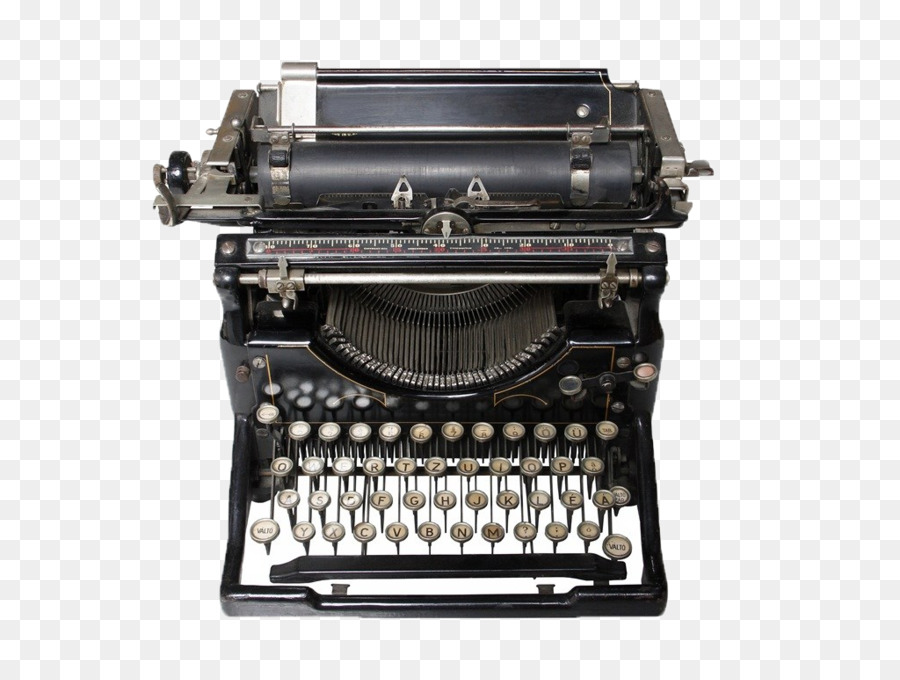 Schreibmaschine-Computer-Tastatur-Eingabe Stock Fotografie - Vintage-Spender