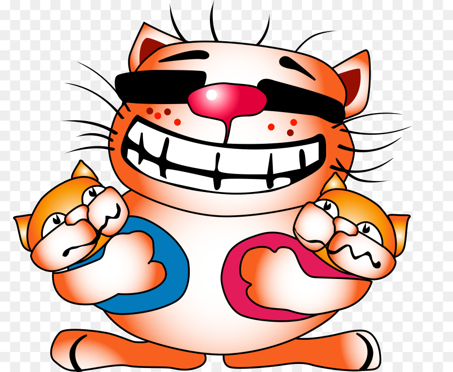 Gatto Tigre Disegno - Vector cartoon tigre