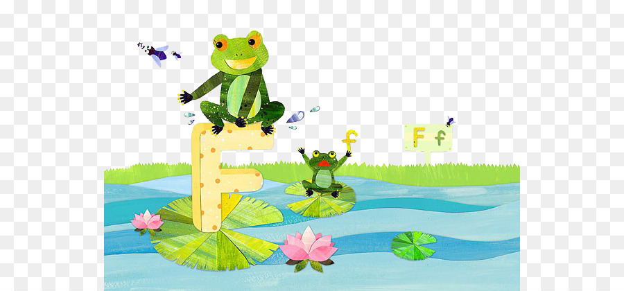 Ếch Phim Hoạt Hình Vẽ Hoạ - Nước con ếch