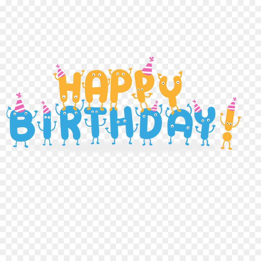 Happy Birthday to You Muốn thiệp hạnh Phúc - chúc mừng sinh nhật, phim hoạt  hình chữ véc tơ png tải về - Miễn phí trong suốt điểm png Tải về.