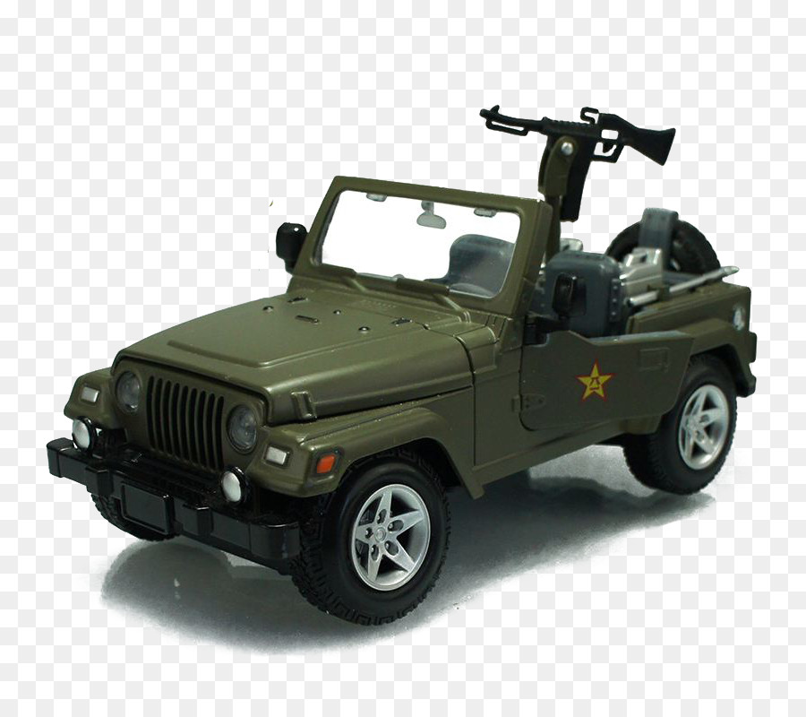 Jeep Wrangler Auto la Trasparenza e la brillantezza del Materiale - Wrangler militari dell'automobile del giocattolo materiale trasparente