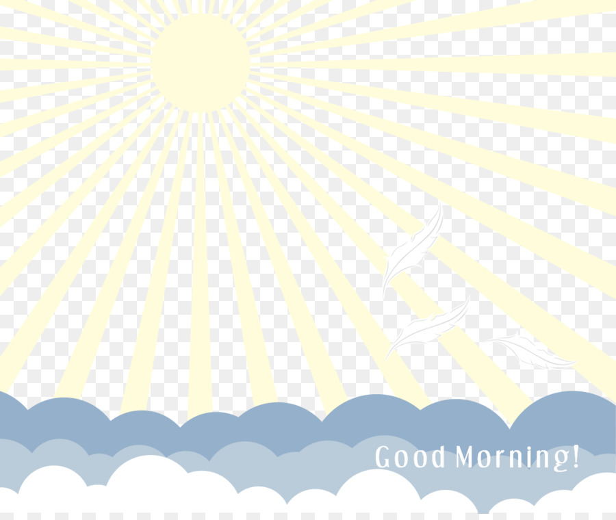 Sunrise Tageszeit Abbildung - Vektor-illustration Sonnenaufgang-Szene