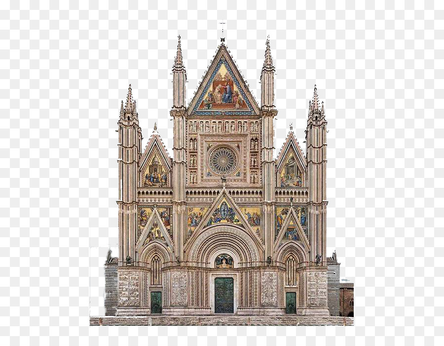 Orvieto, Cattedrale di Notre-Dame de Paris Facciata Edificio - Esteri edifici religiosi Chiesa