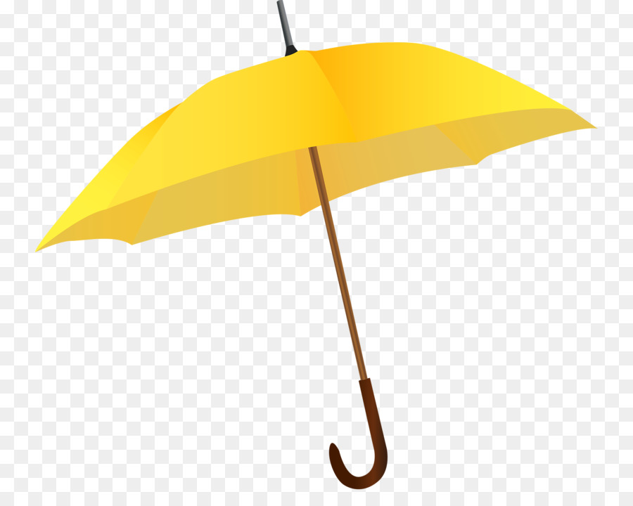 yellow umbrella clip art