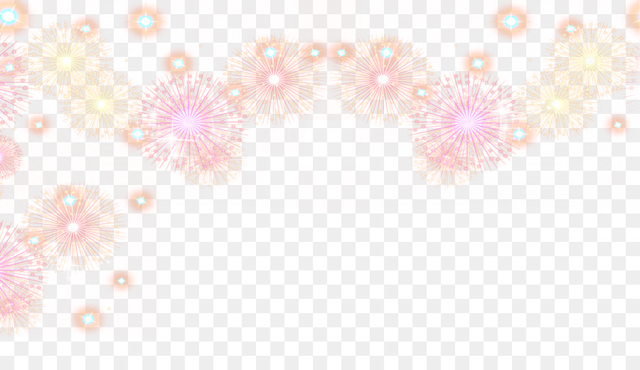 Blütenblatt Muster - Rosa frisch Feuerwerk glow-Effekt-Elemente