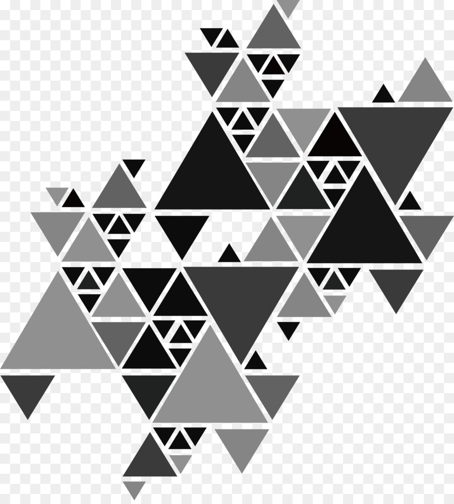 Dreieck Grau Geometrie Broschüre - Graue Dreieck puzzle