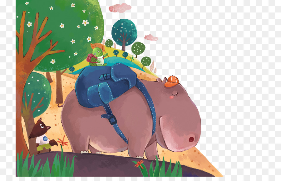 Phim Hoạt Hình Vẽ Hoạ - Hippo trường