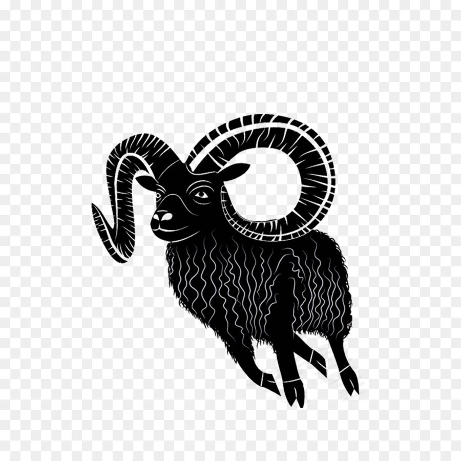 Pecora Capra calendario Cinese zodiaco Cinese - Dipinto a mano di capra