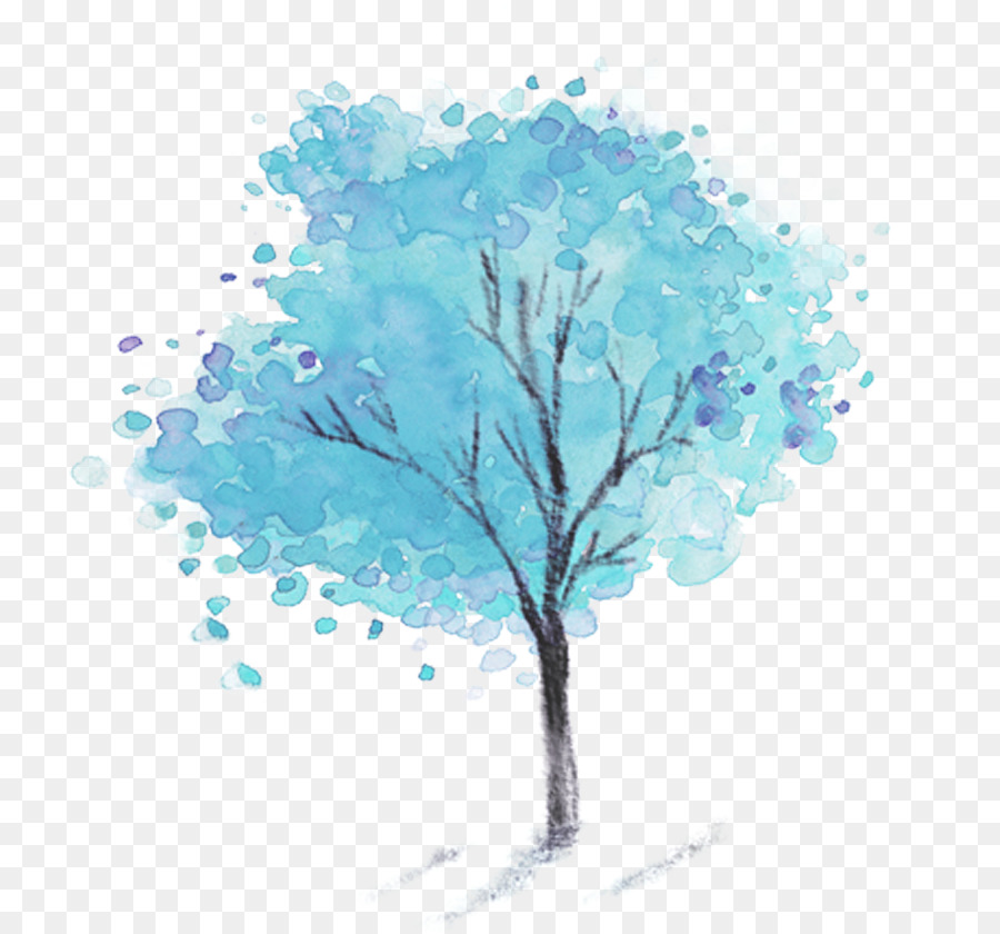 Dongzhi Snowman Màu vẽ Hoạ - cây xanh