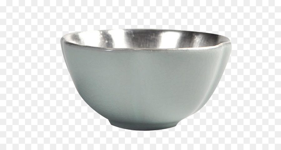 ciotola d'argento - Di grande diametro tazza