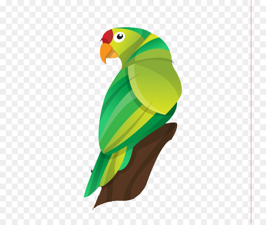 Raster-Grafiken in CorelDRAW Bitmap tracing - parrot