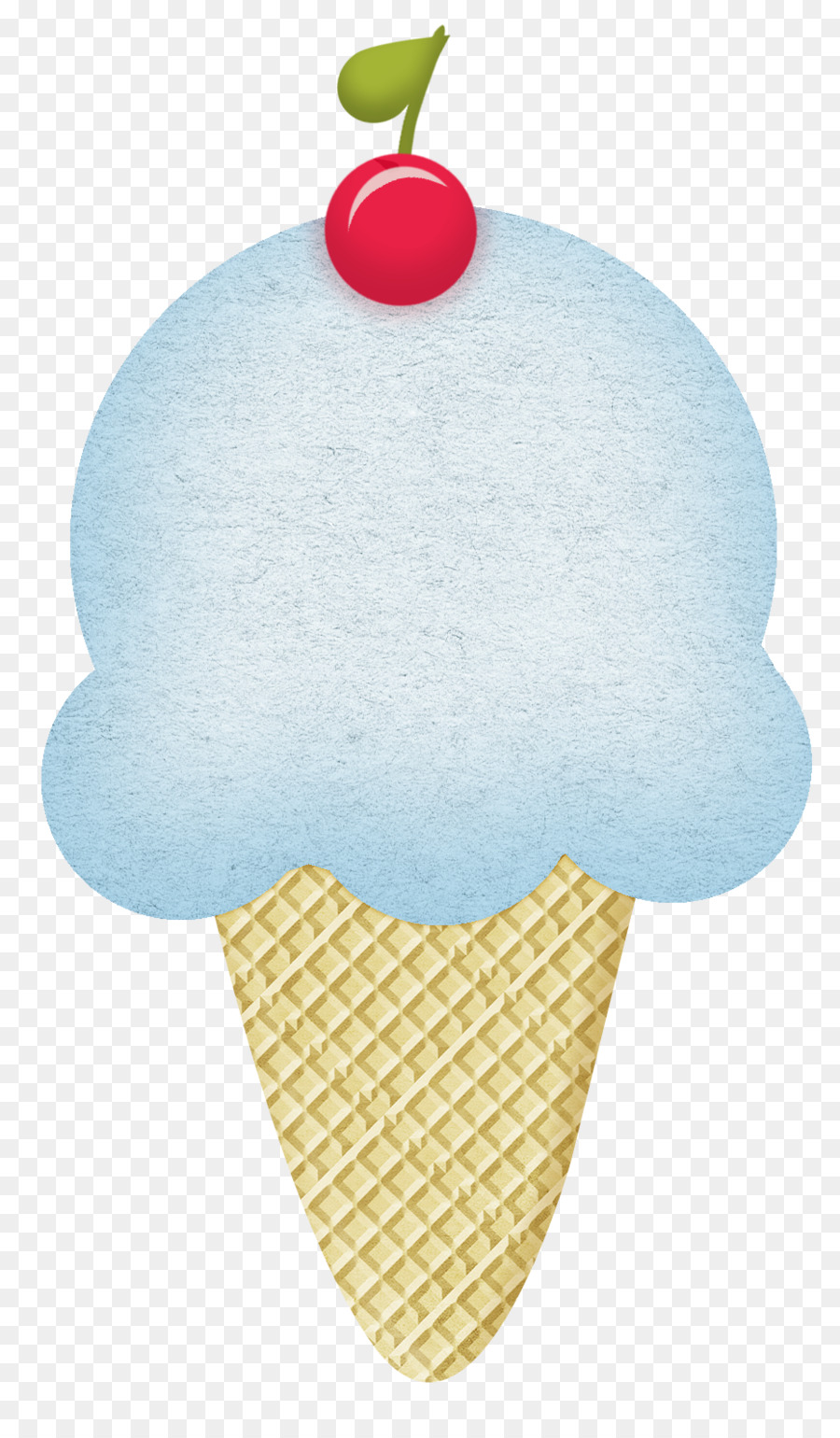Cono gelato al Cioccolato gelato alla Frutta - Blu di frutta, gelato