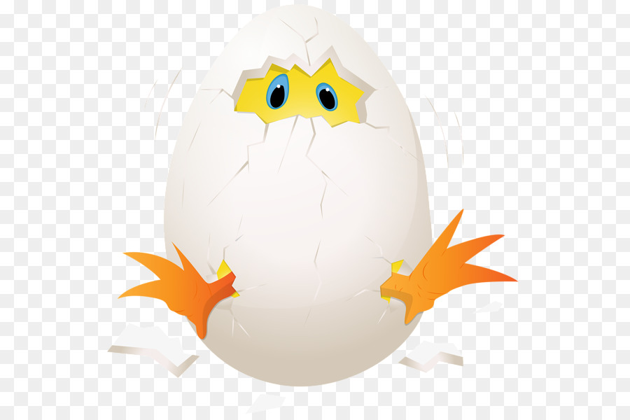 Trứng gà trứng Gà Clip nghệ thuật - Bigfoot gà bị phá vỡ trứng trong số trứng