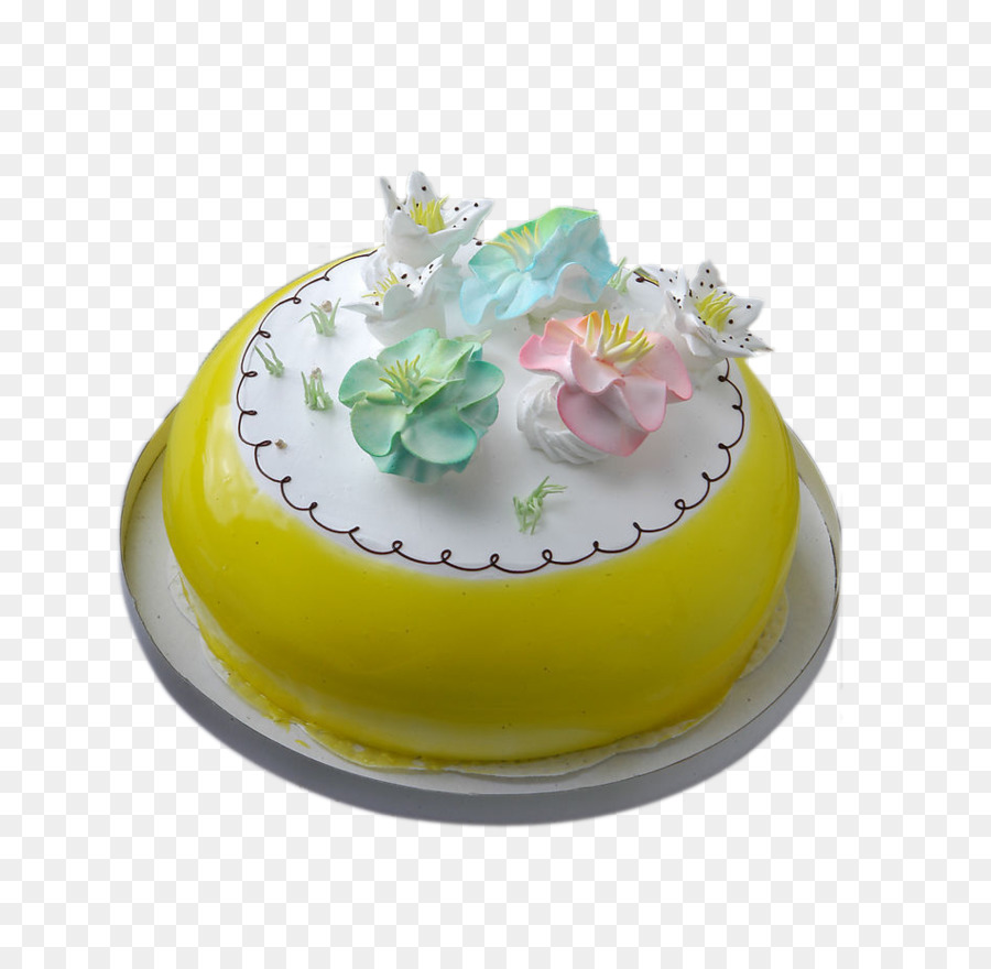 Geburtstag-Kuchen-Bäckerei-Chiffon-Creme-Torte - Urlaub Kuchen