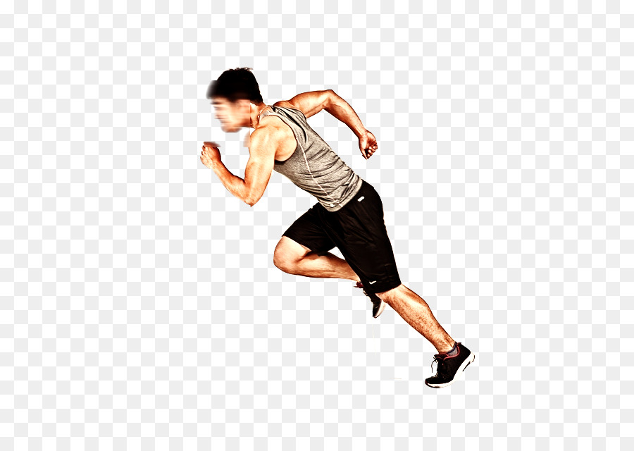 Ginocchio l'esercizio Fisico in Esecuzione di Stretching per la Salute - Running uomo muscoloso