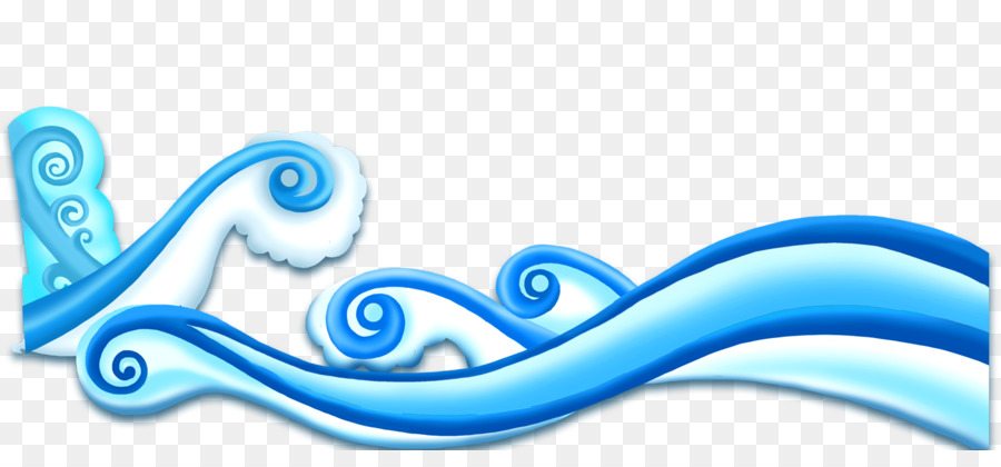 Vento d'onda del Mare Blu - spruzzo di mare