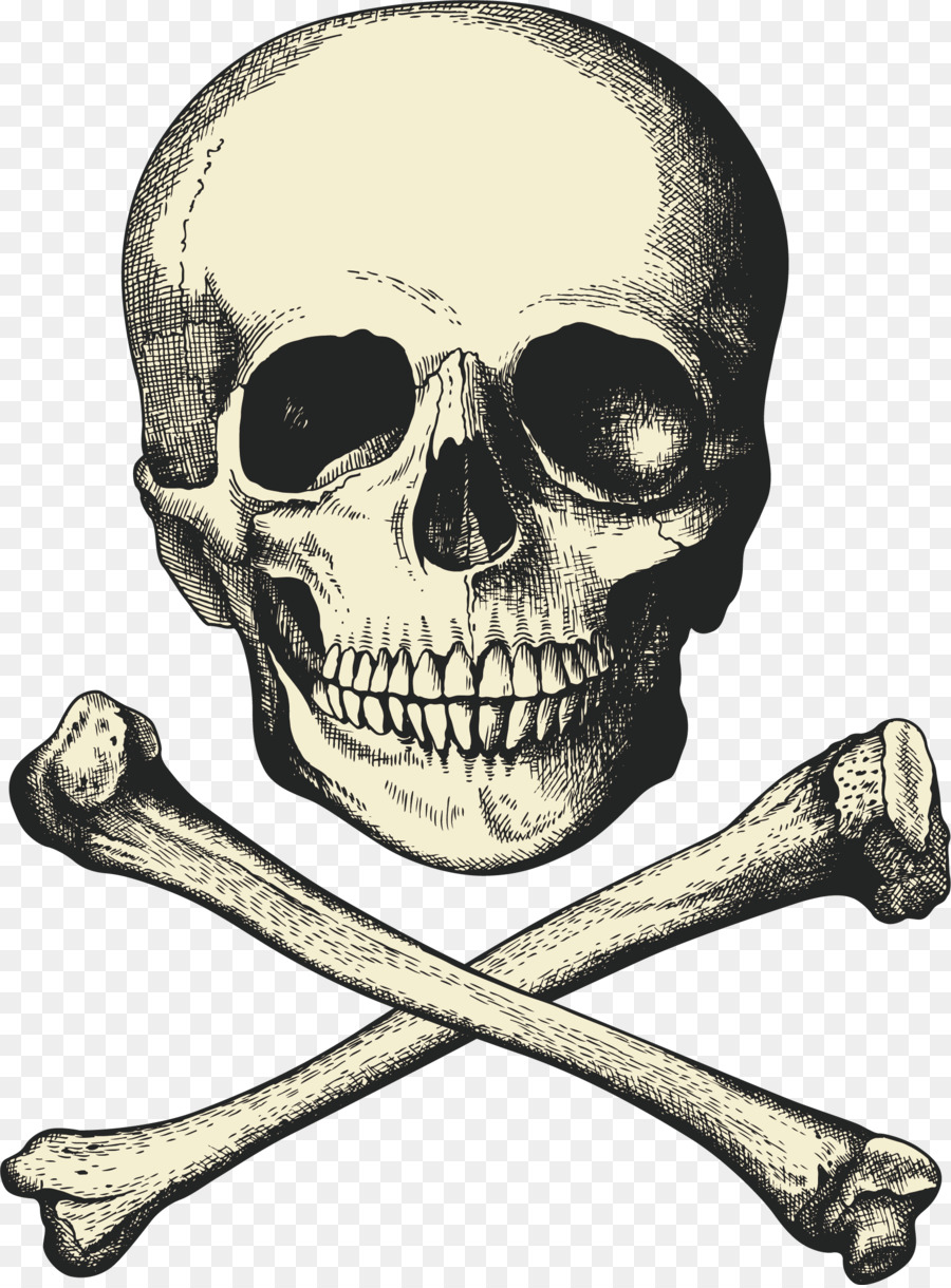 Captain Hook Piraterie Vergrabenen Schatz Schiff - Skelett-Vektor