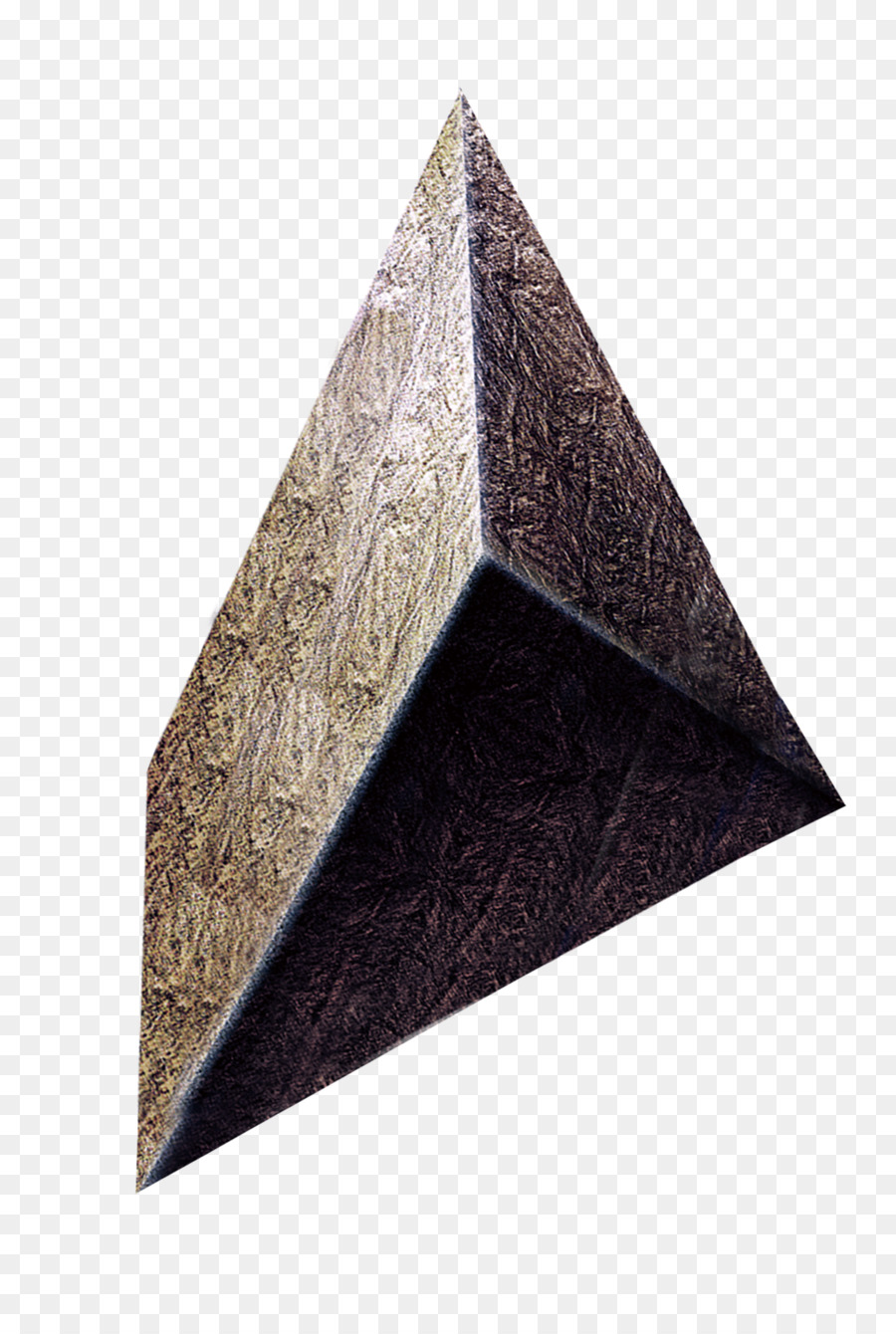 Triangolo Di Legno - pietra