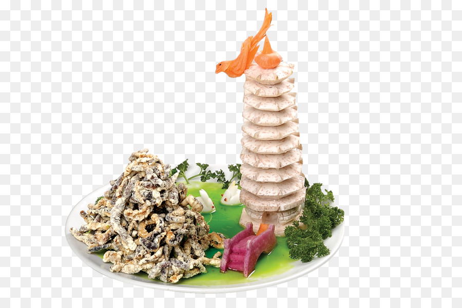 Gericht der chinesischen Küche-Pilz-Lebensmittel - Rock Hill knackig Pilz
