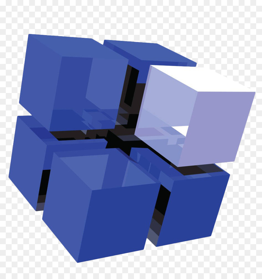 Cube Stock Fotografie, Clip-art - Geometrische drei-dimensionalen Würfel