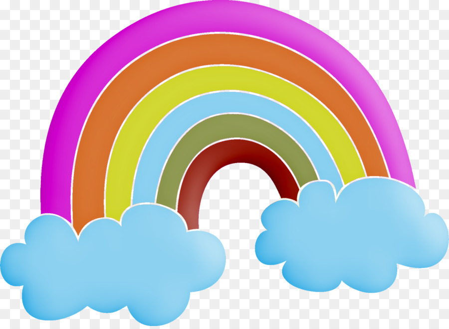 Regenbogen clipart - Cartoon Rainbow