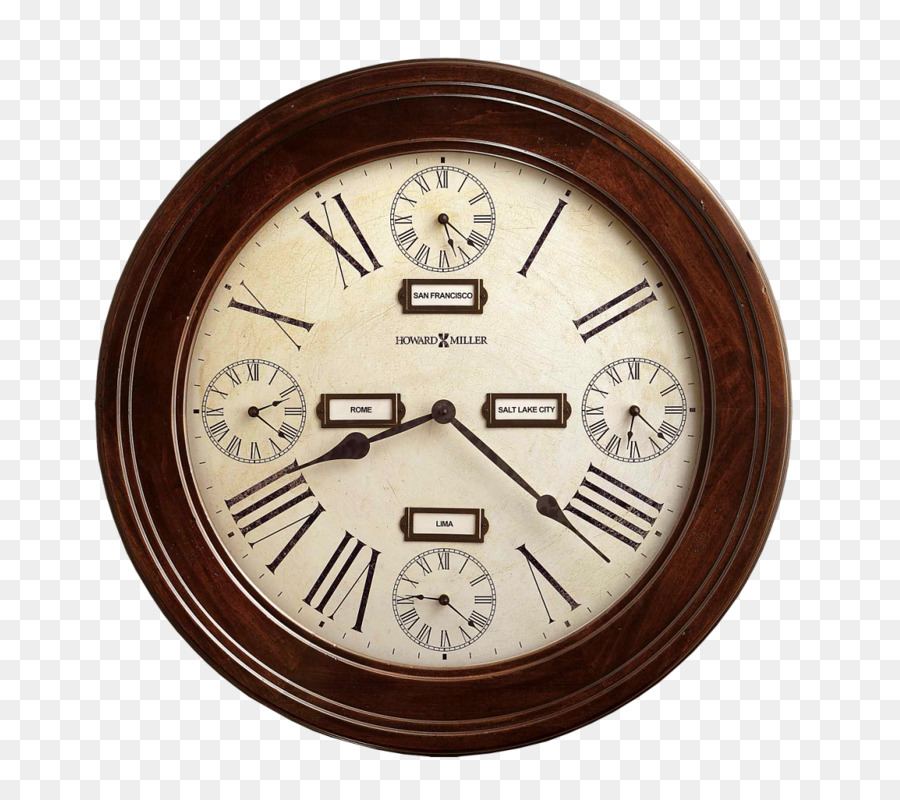 Howard Miller Società di Clock Sveglia Longcase orologio Mondiale - Semplice retrò orologio sveglia