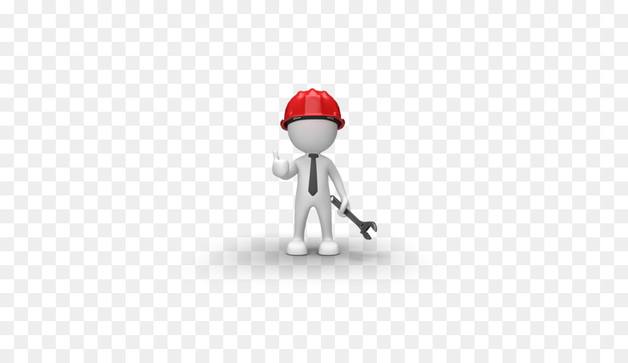 Wallpaper - White Wartung Arbeiter tragen einen Helm