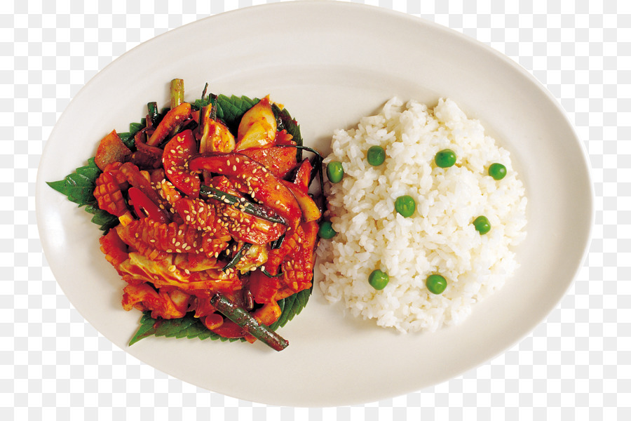 Gebratener Reis Thai-Küche, koreanische Küche, Reis Gekocht - gourmet-Huhn mit Reis-Gericht