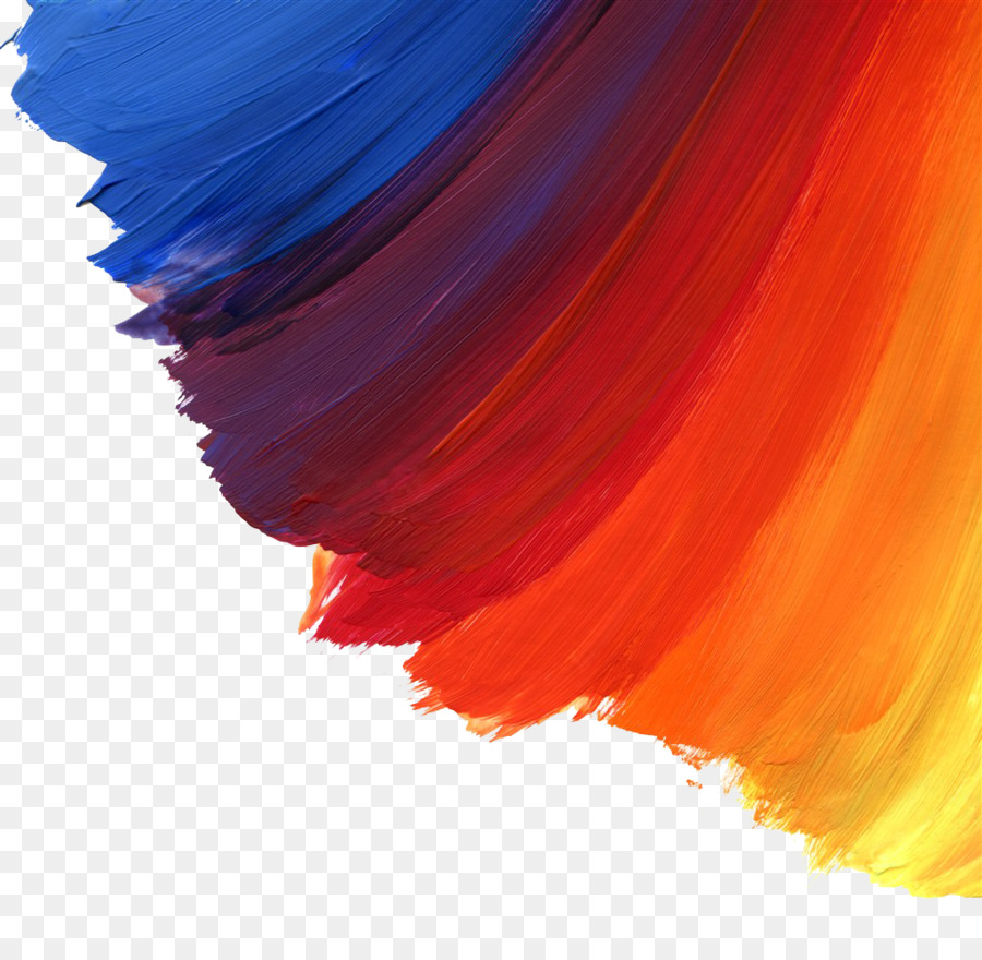 Aquarell-Malerei Pinsel ölfarbe - Farbe Pinsel