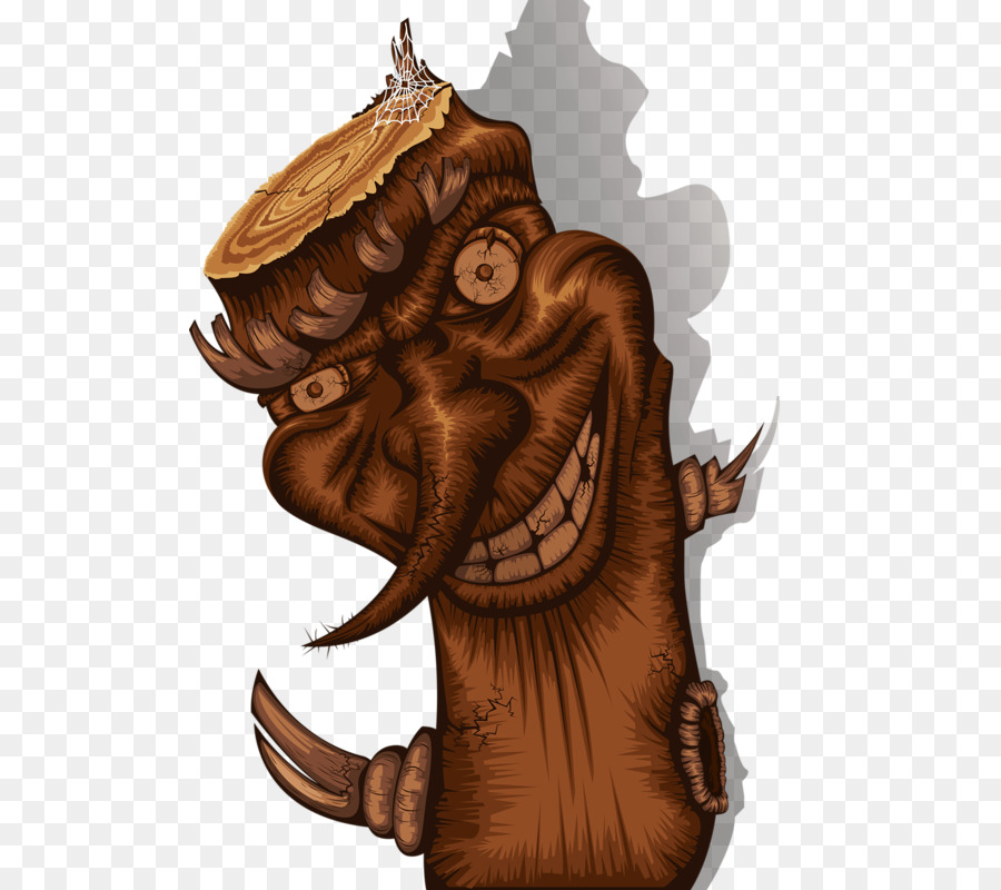 Tree Root-clipart - Monster