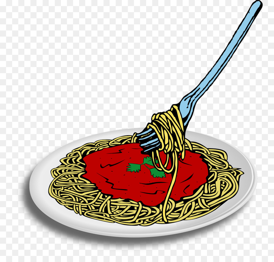 Pasta Spaghetti con polpette di Clip art - Pomodoro tagliatelle