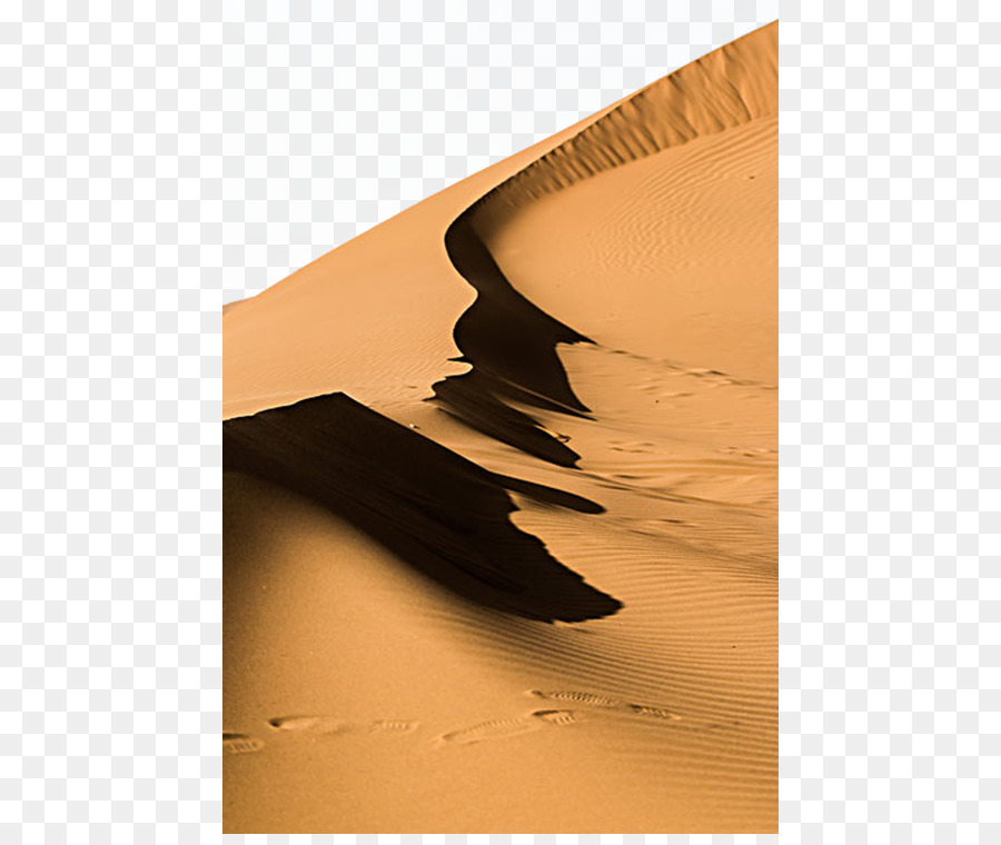 Erg Canto sabbia Ghiaia - Sabbia dorata sul pendio
