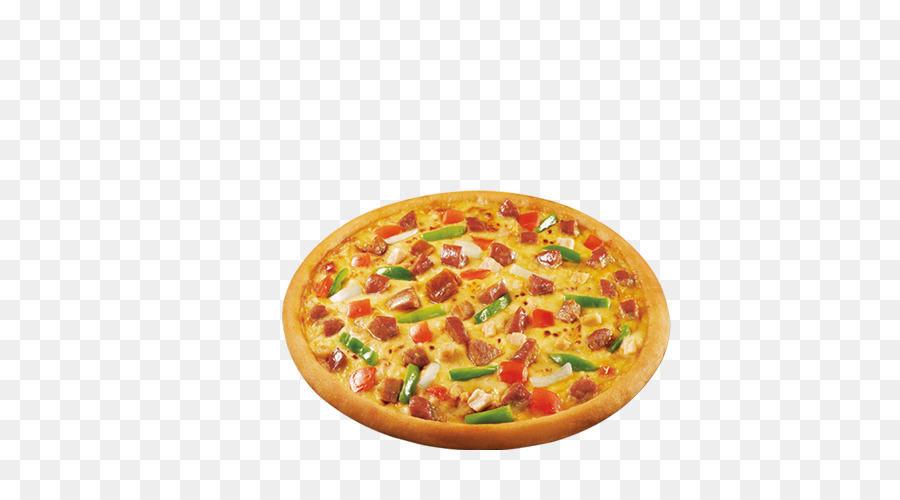 Pizza in stile californiano Pizza siciliana Cucina fast food europea - Pizza deliziosa immagine