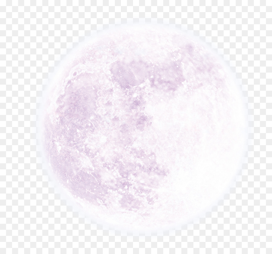 Lila Kugel - Mond Mond
